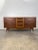 Mid century modern fully restored Lane Perception walnut & oak long low triple dresser. Storage with style and ready for...