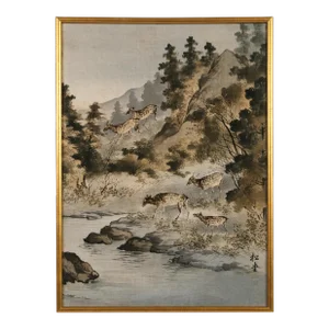 Japanese Painting on Fabric