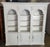 1990s Pulaski White Neoclassical Two-Piece Bookcase Unit For Sale In Washington DC - Image 6 of 10