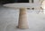 Cream Travertine Round Dining Table from My Habitat Design For Sale - Image 4 of 9