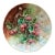 Rare 19th Century French Majolica Cherries Fives Lille Platter For Sale