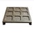 Sarreid Ltd. Brass Tic Tac Toe Footed Board Game Set For Sale - Image 9 of 10