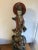 Wood Chinese Carved Wood Standing Figure of Guanyin For Sale - Image 7 of 8