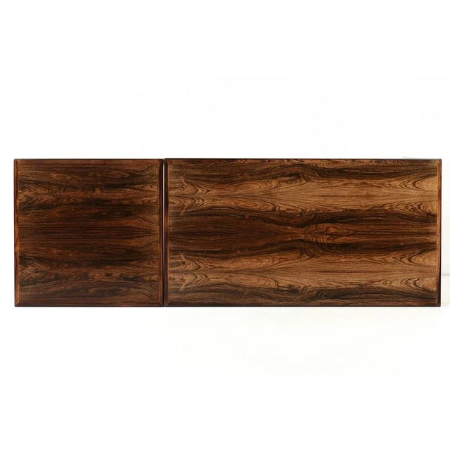 Brown Danish Rosewood Dining Tables, 1960s, Set of 2 For Sale - Image 8 of 10