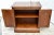 Wood Kittinger Cherry Wood Cabinet Vintage 2 Door Pull Out Tray Nightstand Server For Sale - Image 7 of 12