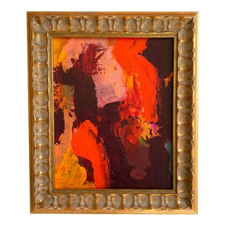"Fire Breather" 2024 Framed Painting by Jessalin Beutler For Sale