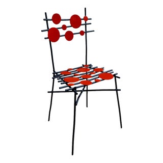 Contagious Chair in Steel by Frederic Gaillard For Sale