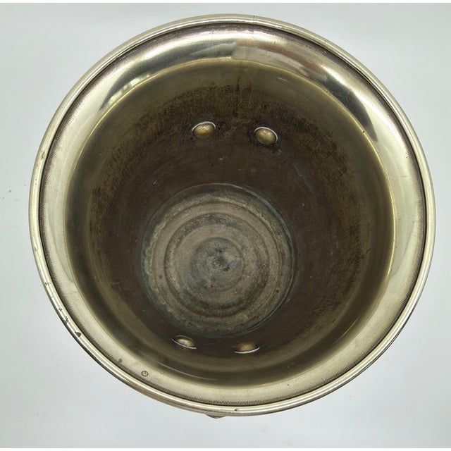 19th C Abraham Kemp Silver Plated Champagne Bucket Wine Cooler For Sale - Image 10 of 12