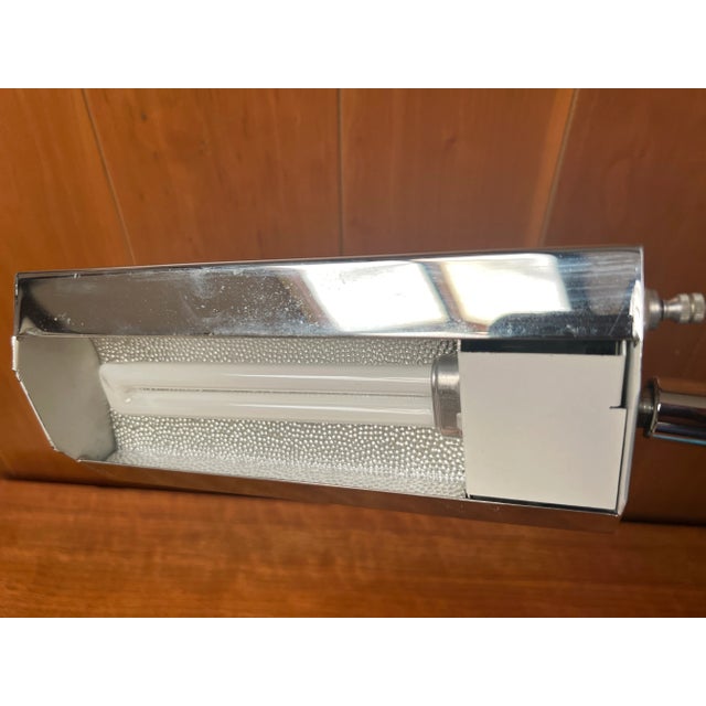 Chrome Mid-Century Koch & Lowy Chrome Swing Arm Adjustable Desk Lamp For Sale - Image 8 of 12