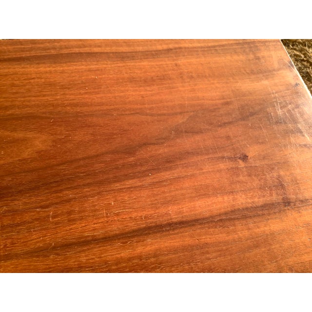 Mid 19th Century Walnut Side Table by Kipp Stewart and Macdougall for Drexel Declaration For Sale - Image 11 of 11