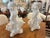 1960s Vintage Pair Seashell Shell Plaster Table Lamps by Sirmos Newly Wired & Restored For Sale - Image 5 of 11