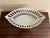 White Antique French Reticulated Porcelain Cachepot on Lion-Paw Feet For Sale - Image 8 of 13
