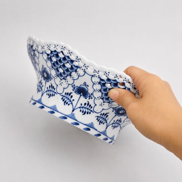 Royal Copenhagen Tray Porcelain For Sale - Image 9 of 9
