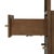 Brown Mendel 21.25 in. W Rectangular Wood 2 Drawer Narrow Nightstand with Open Shelf, Walnut For Sale - Image 8 of 11