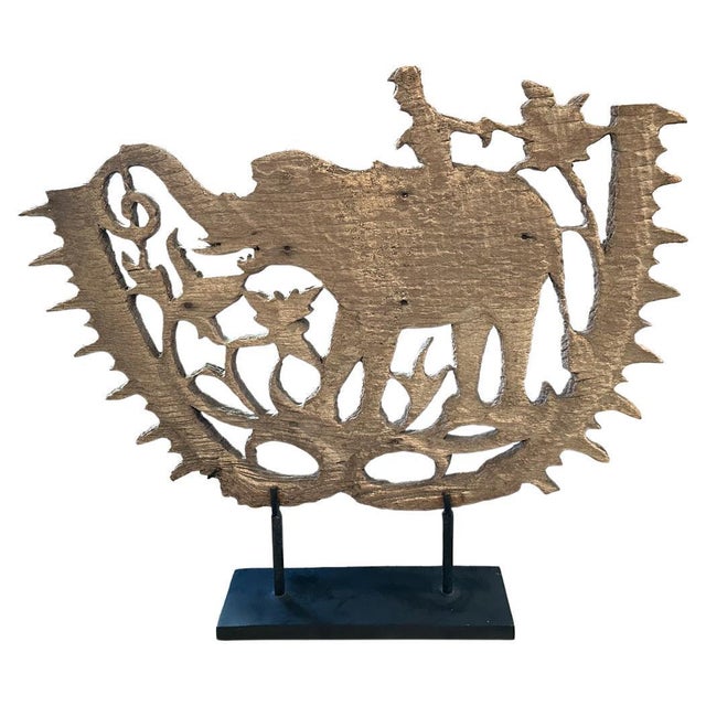 Beautiful hand carving from the island of Rote which is part of the East Nusa Tenggara province of the Lesser Sunda...