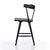 Four Hands Ripley Counter Stool - Black Oak For Sale - Image 4 of 10