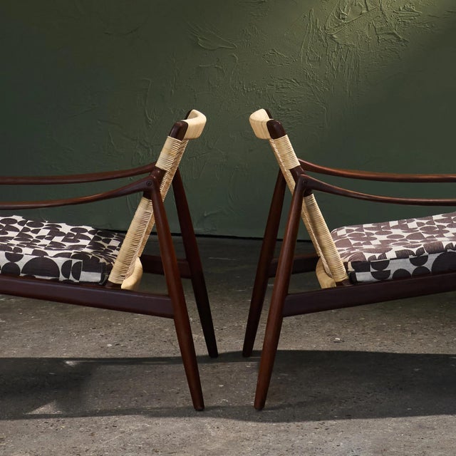 Lounge Chairs by Hartmut Lohmeyer for Wilkhahn, Germany, 1950s, Set of 2 For Sale - Image 6 of 13
