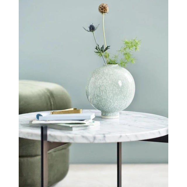 Large Green Indio Marble Deck Table by OxDenmarq For Sale - Image 4 of 6