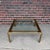 Widdicomb Brass and Glass Coffee Table by Widdicomb in the Style of Mastercraft For Sale - Image 4 of 8
