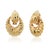 Vintage Cartier 18k Yellow Gold Door Knocker 1.5 Inch Long Lever Back Earrings, A Pair For Sale - Image 12 of 12