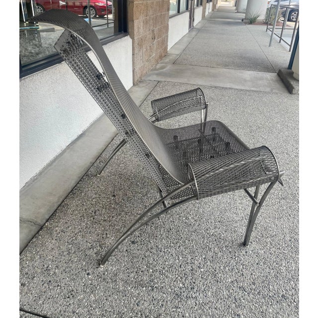 A sculptural beauty this chair, designed by the architect Toyo Ito, for Driade in 1987 is made of stain finished steel. In...