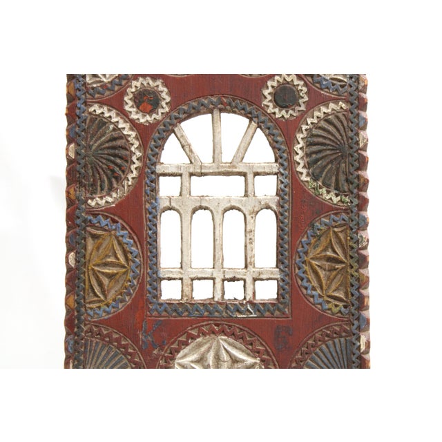Our distaff is richly carved and ornately painted. Special attention to color details and folk traditions. These are an...