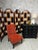 Vintage Reupholstered Screen, 1920s For Sale - Image 10 of 18