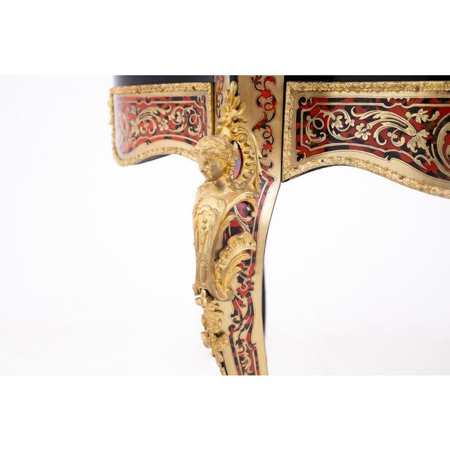 Mid-19th Century Boulle Table, France For Sale - Image 10 of 17