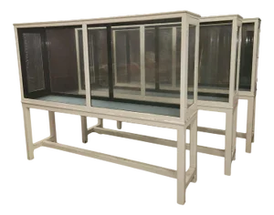 Three Display Cases, 1950s, Set of 3