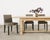 A refined chic set of ten "French Line" dining chairs designed in France by Didier Gomez for Ligne Roset. The elegant...