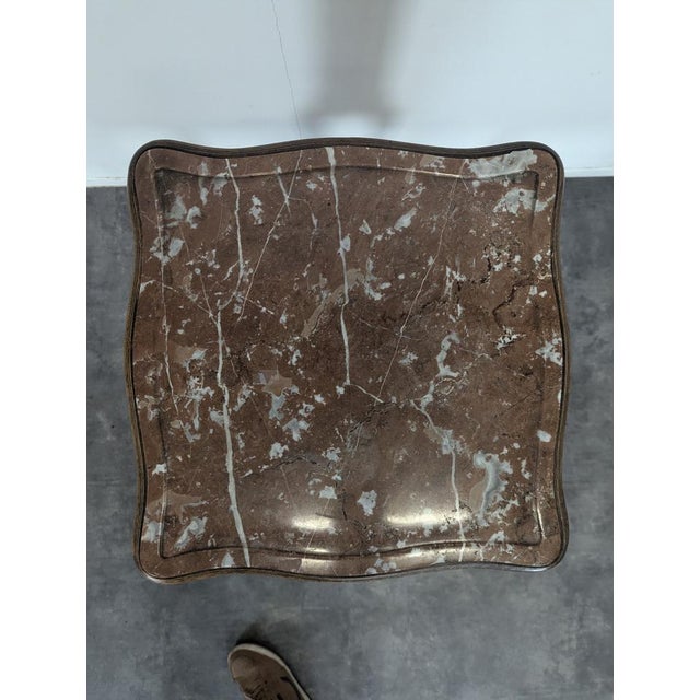Louis XV Bedside Table in Walnut For Sale - Image 6 of 7
