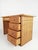 Wood Vintage Italian Writing Desk with Drawers in Bamboo, Rattan and Plywood, 1970s For Sale - Image 7 of 18