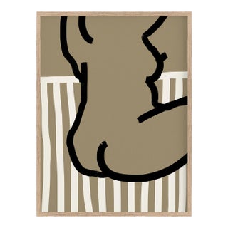 Female Silhouette Giclee Print For Sale