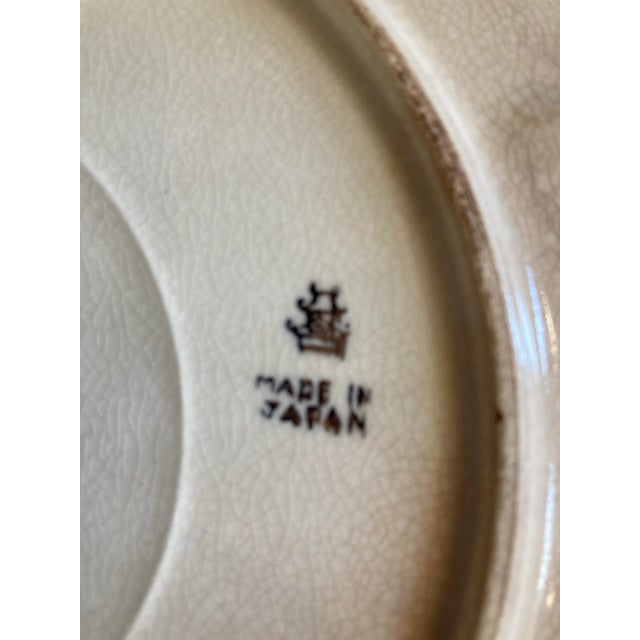 Vintage Majolica Pig Ceramic Canape Plate For Sale - Image 9 of 9