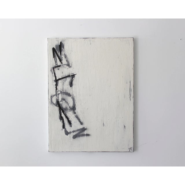 "Graffitio" Contemporary Original Abstract Painting by Jakki Jandrell For Sale - Image 11 of 11