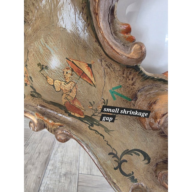 Late 18th Century Venetian Chinoiserie Mirror For Sale - Image 12 of 17