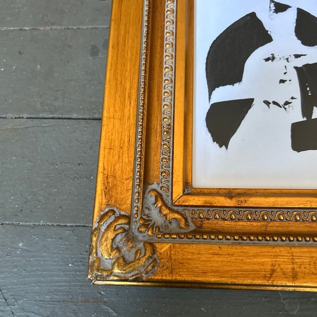 Abstract Contemporary Original Abstract Portrait Painting For Sale - Image 3 of 4