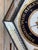 19th Century 19th Century French Eglomise Barometer With Lyre-Form Thermometer For Sale - Image 5 of 11