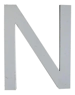 Letter N