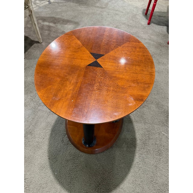 2020s Lane Mahogany Inlay Side Table For Sale - Image 5 of 6