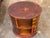 Wood Mid 20th Century English Leather Book Table For Sale - Image 7 of 9