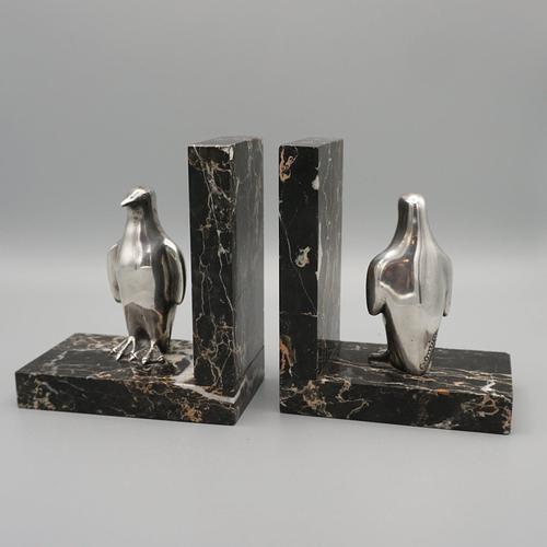 Penguin Bookends, 1930s, Set of 2 For Sale - Image 3 of 15