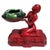 1920s Rare Red Enamel Nude Female Ashtray by Nuart W/ McCoy Ashtray For Sale - Image 4 of 6