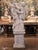 Early 20th Century French Cast Stone Cherub Garden Sculpture on Pedestal For Sale - Image 14 of 14