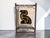 Late 20th Century Vintage Mid-Century Woven Fiber Art Stylized Animal Motif Wall Hanging on Wood Frame For Sale - Image 5 of 12