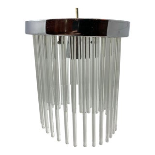Scolari Hanging Crystal Rod Chandelier/Hall Light For Sale