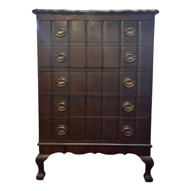 5 Drawer Antique Dresser For Sale