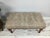 Details SIZE: 18X18X36 Inches ( with legs ) - 45x45x90 cm TYPE: Handmade Ottoman Bench CONDITION: is good. CONSTRUCT: It...