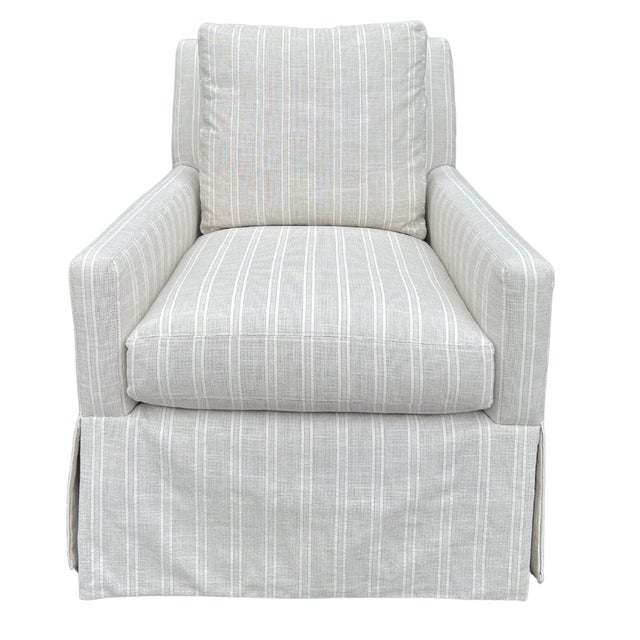 Custom made LEE Industries 3907-41 Swivel Chair (2 available). These chairs are showroom new and have never been used....