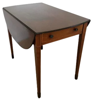 Antique Inlaid Mahogany Table